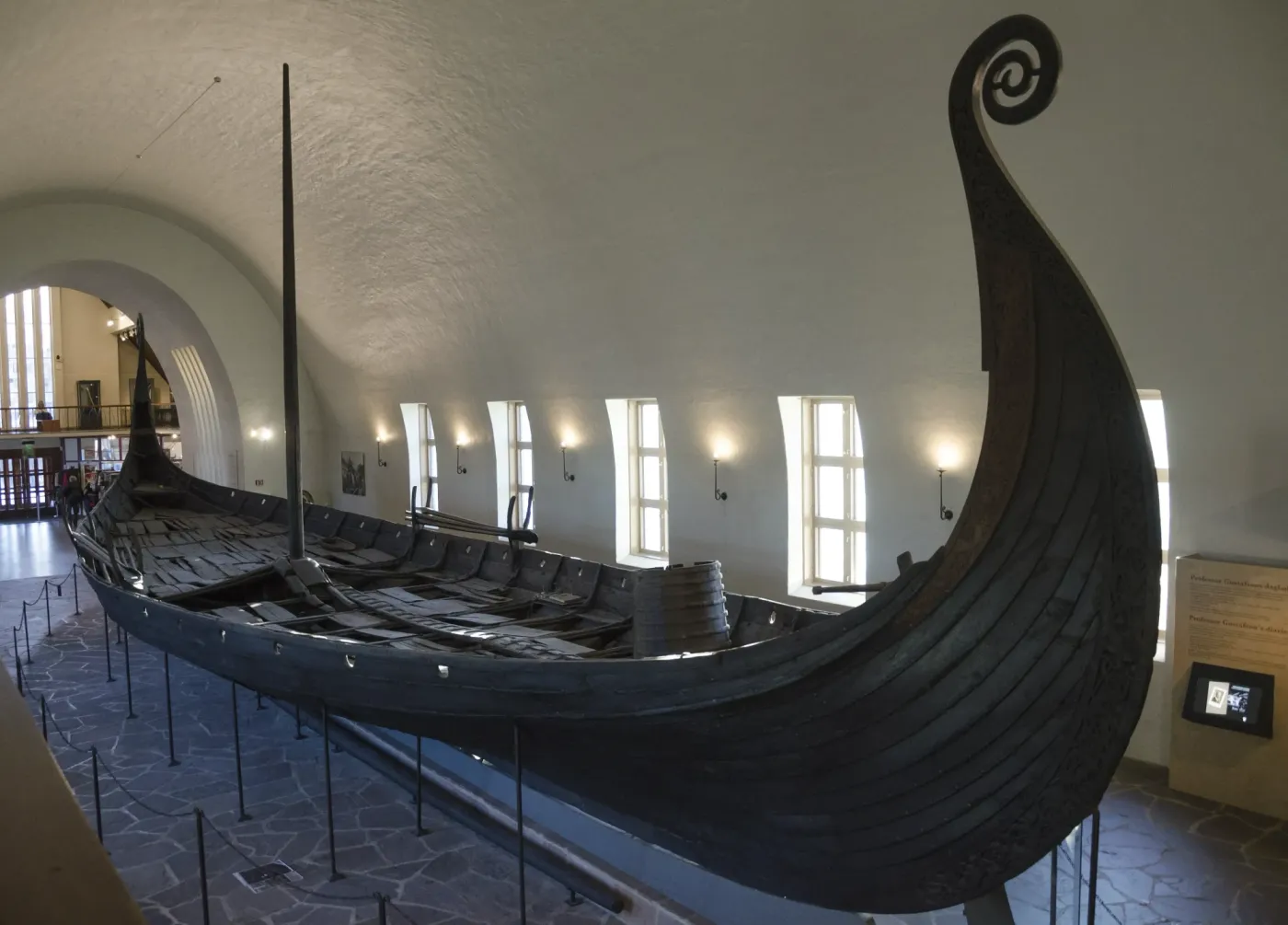 The Oseberg ship, a Viking-Age ship burial in Norway, compared to the Rus' funeral Ibn Fadlan described